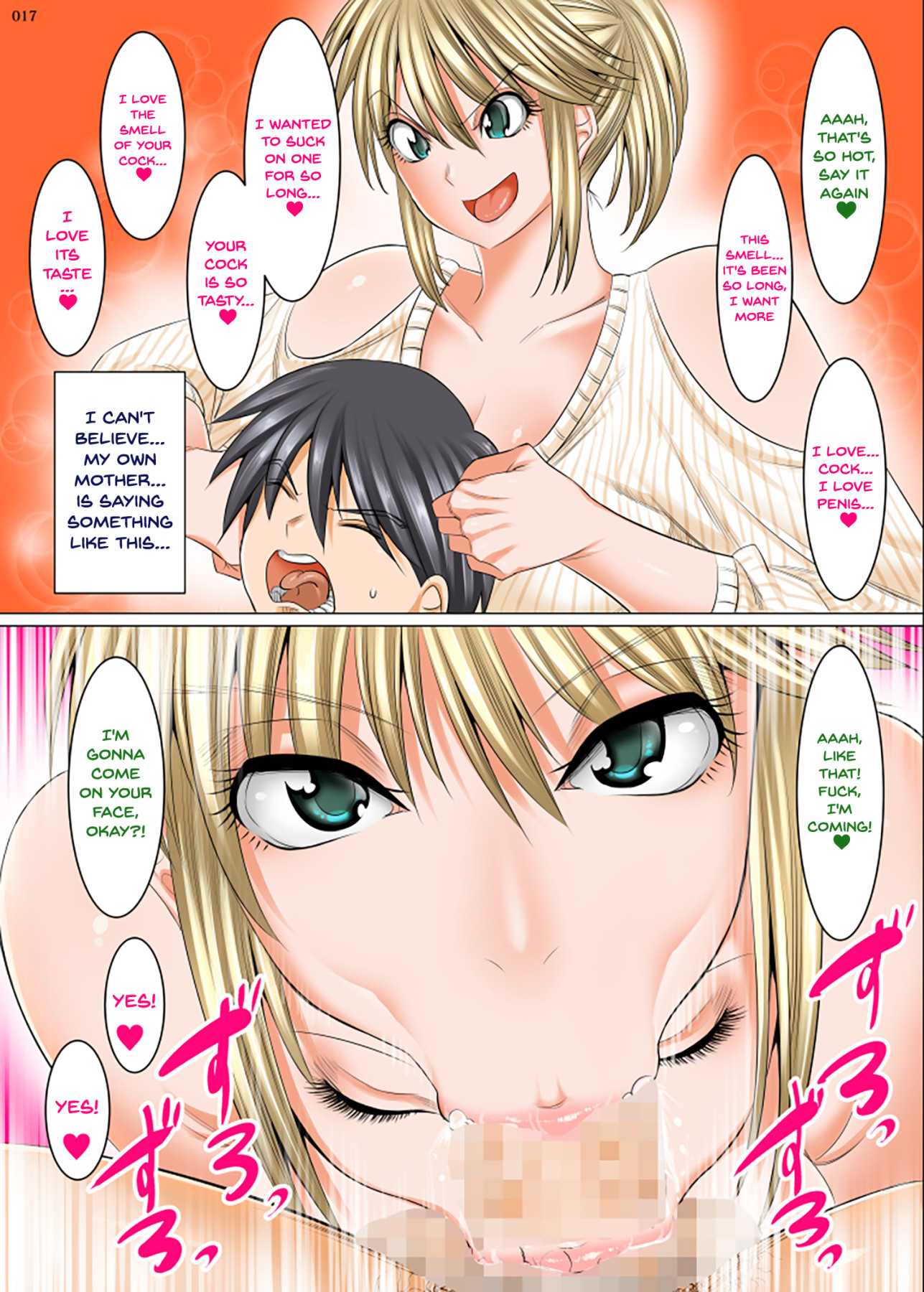 Hentai Manga Comic-What's So Good About My Mom!? This Old Lady Really Wants It LOL-Read-16